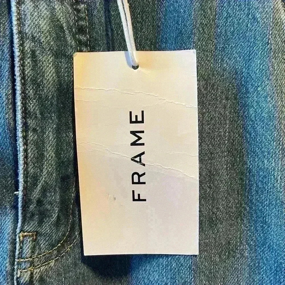 Frame Le Pixie Jane High Waist Straight Leg Trouser Jean - Picture 11 of 11